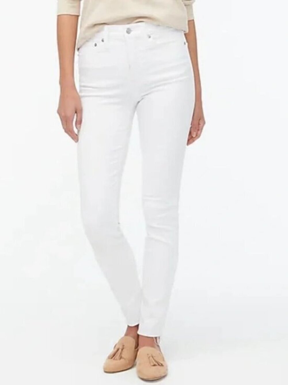 NWT J. Crew High Rise Skinny Jean Classic 5 Pocket Classic Coastal Preppy Clean